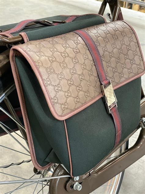 gucci “guccissima” cruiser bike|gucci guccissima tote.